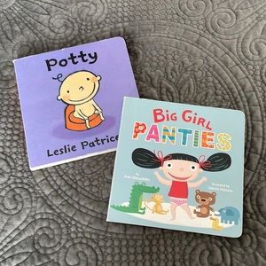 2 toddler potty books